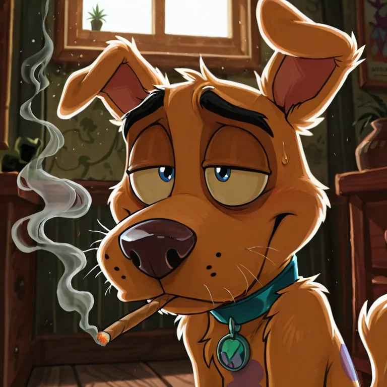 Courage the Cowardly Dog Stoner Character
