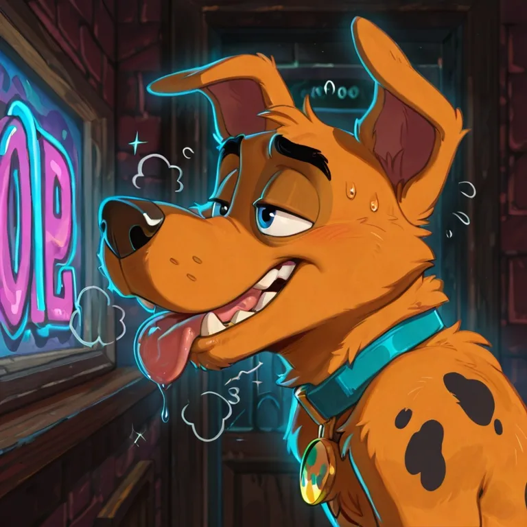 Courage the Cowardly Dog Fox Lupin Hybrid Character