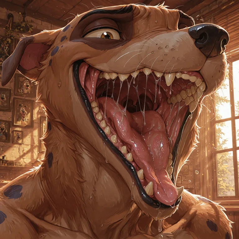Courage the Cowardly Dog Swallowing Viewer Whole