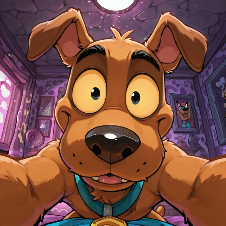 Cartoon Dogs Hypnotizing Viewer