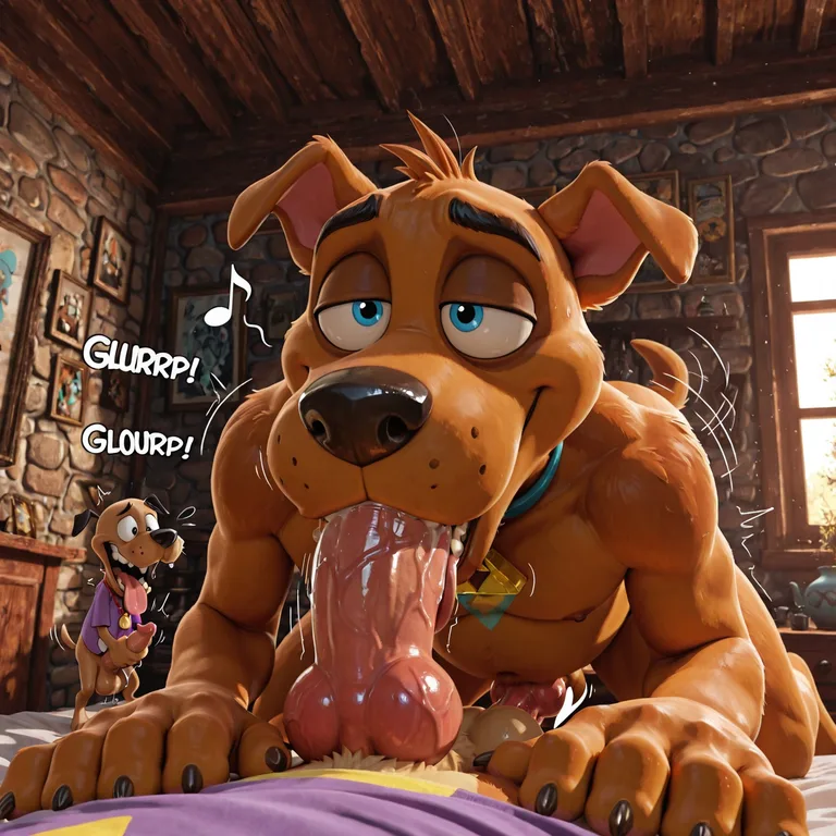 Courage the Cowardly Dog: Anthro Scooby Doo Adventure
