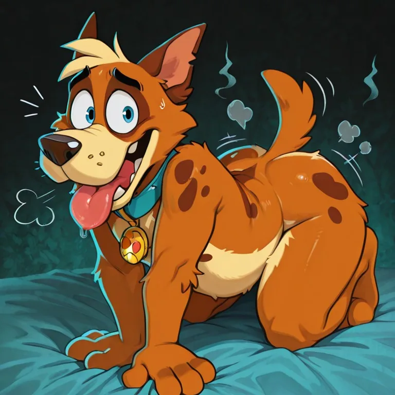 Courage the Cowardly Dog: Stoner Furry in Chill Out Scene