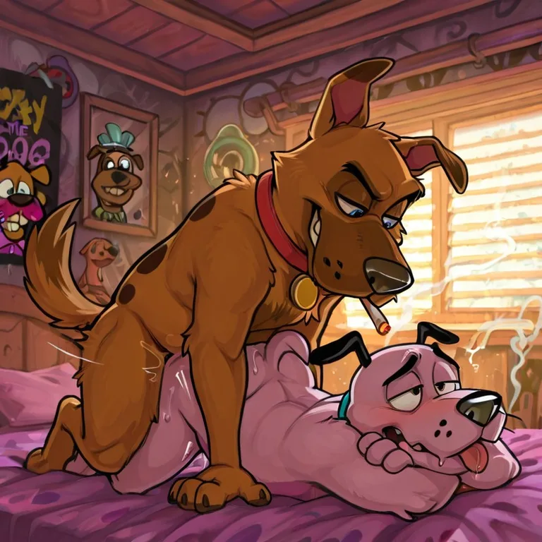 Courage the Cowardly Dog: Stoner Anthro Adventure