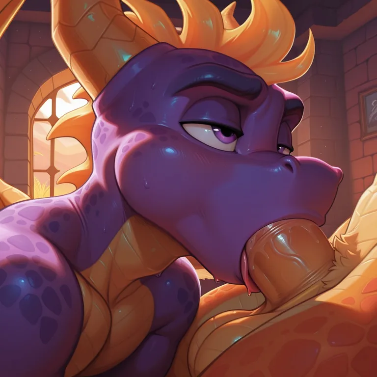 Dragon Duo Enjoying a Peaceful Moment