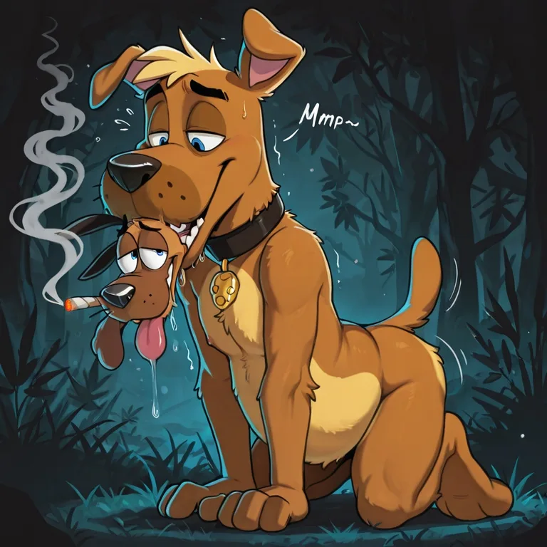 Courage the Cowardly Dog: Stoned and Seductive Vore Scene
