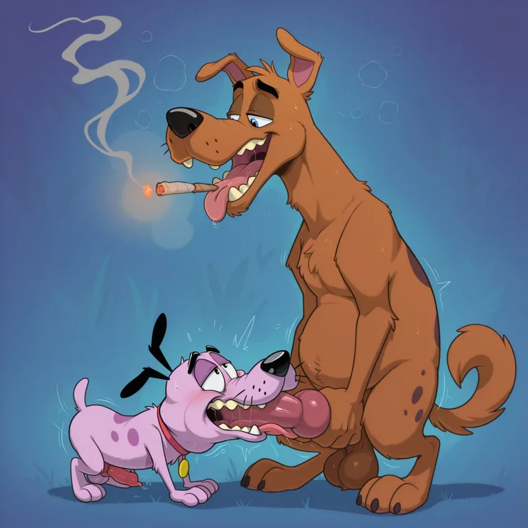 Courage the Cowardly Dog Stoner Moment Gmeplau
