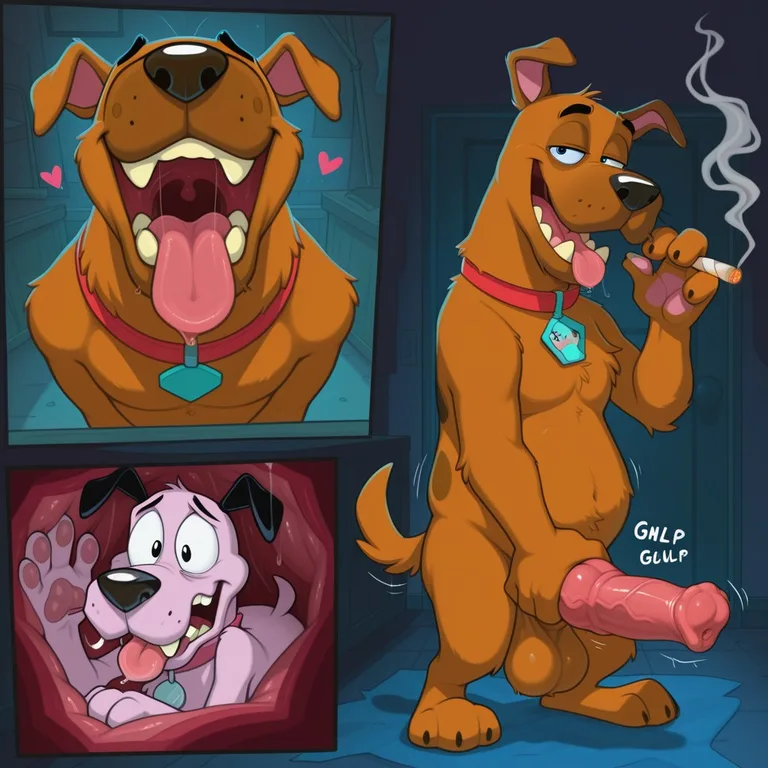Courage the Cowardly Dog Stoner Scene