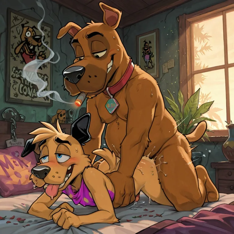 Courage the Cowardly Dog Stoned and Seductive