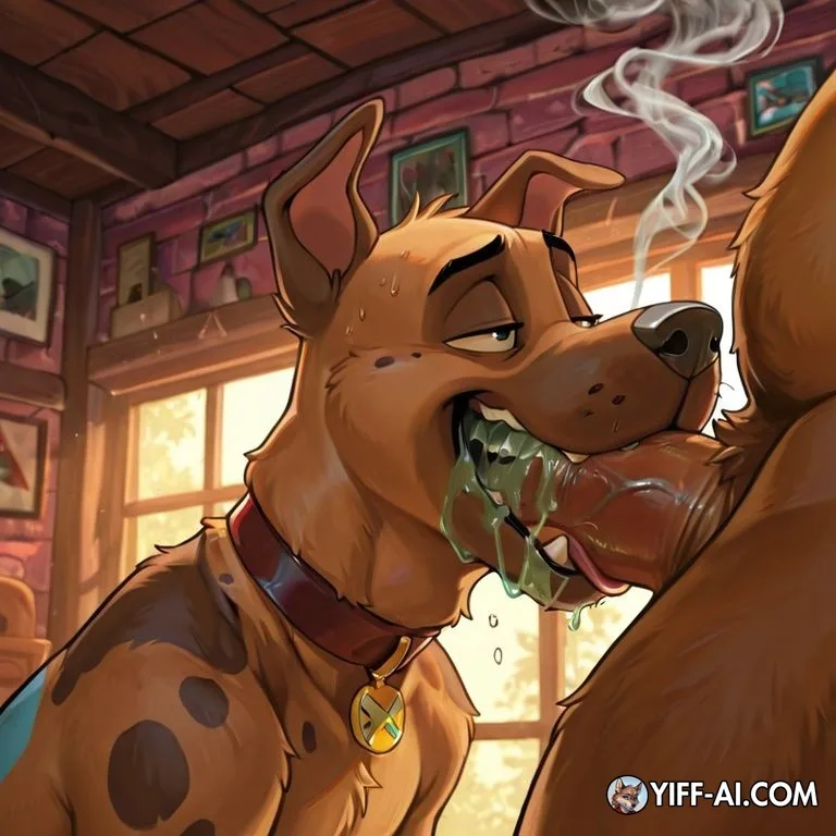 Two Canine Friends Sharing a Moment