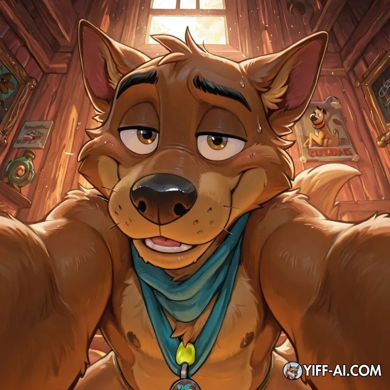 Scooby-Doo Wolf Otter Teasing Viewer