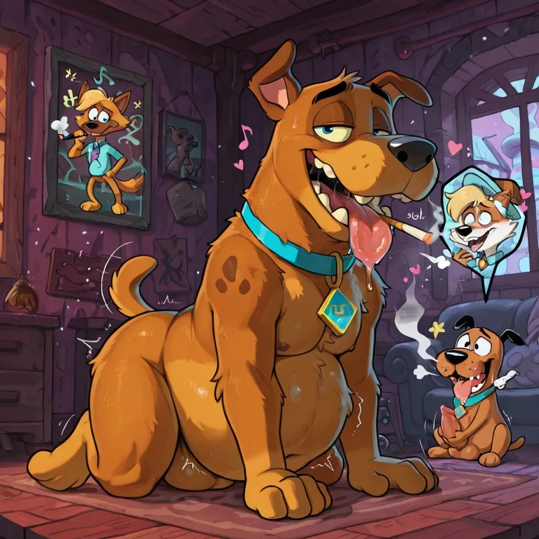 Courage the Cowardly Dog Nude Vore Scene Sexy Slightly_chubby_male