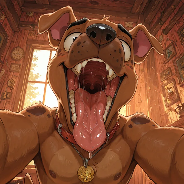 Courage the Cowardly Dog Swallowing Viewer