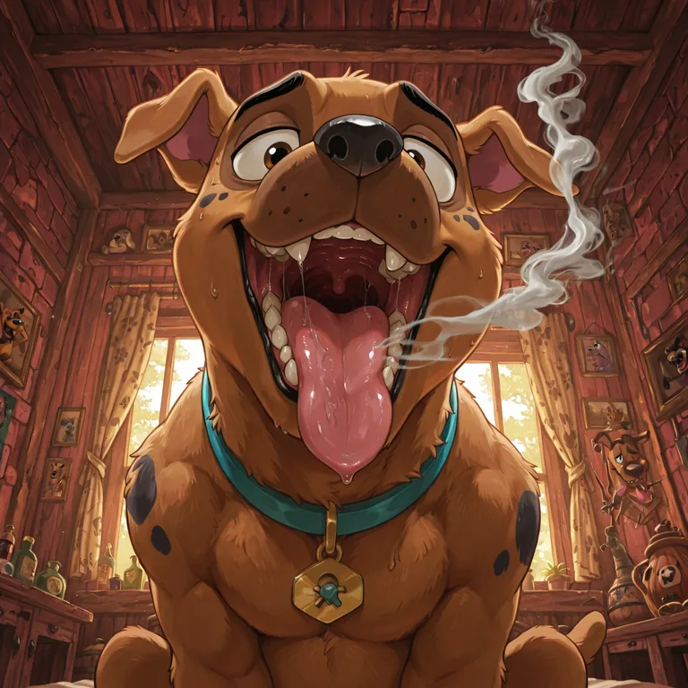 Courage the Cowardly Dog Wide Open Throat