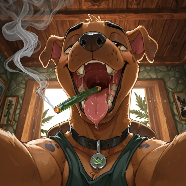 Courage the Cowardly Dog Ready for Vore