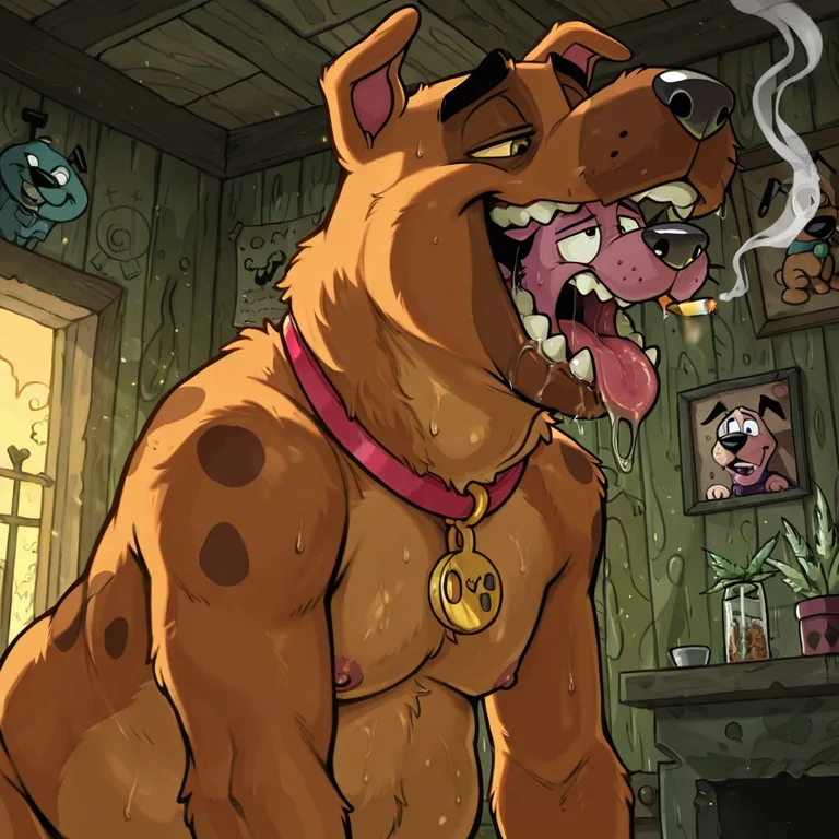 Courage the Cowardly Dog Stoned Nude Scene