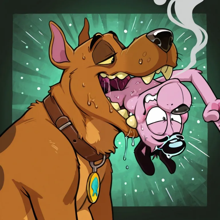 Courage the Cowardly Dog: Stoned Vore Scene