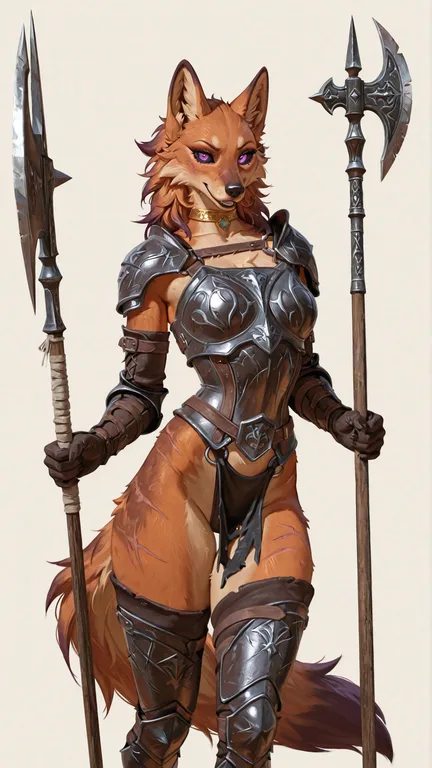 Battle-Ready Maned Wolf Warrior