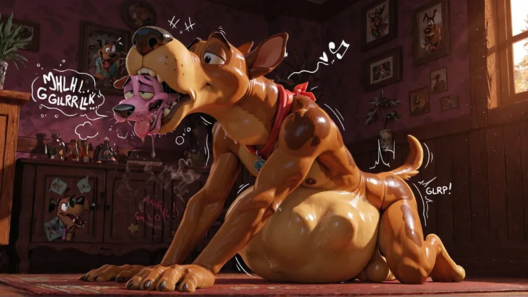 Courage the Cowardly Dog Stoner Adventure