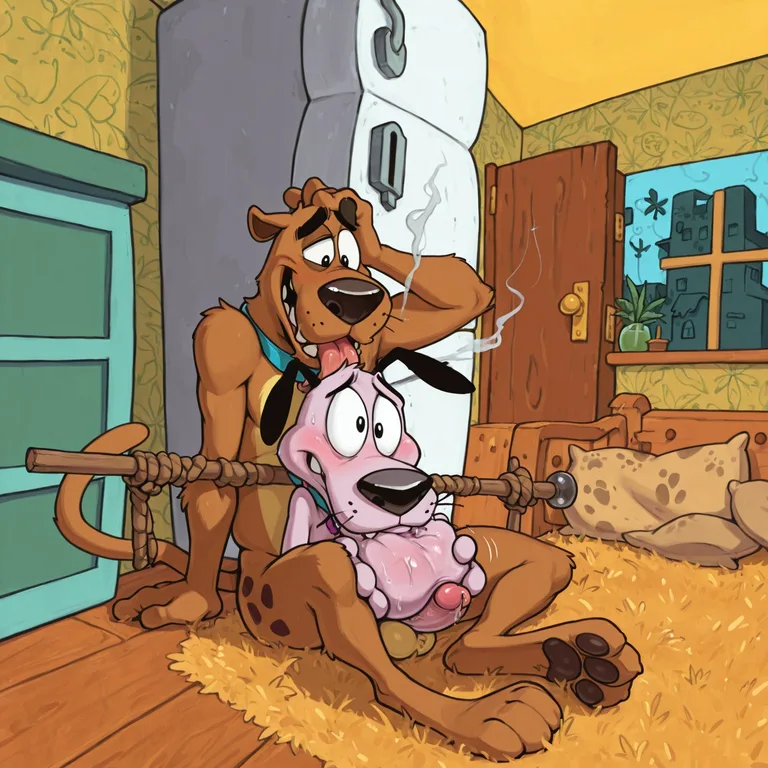 Courage the Cowardly Dog Intimate Stoner Moment