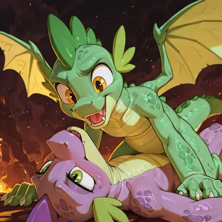 Spike the Friendly Dragon
