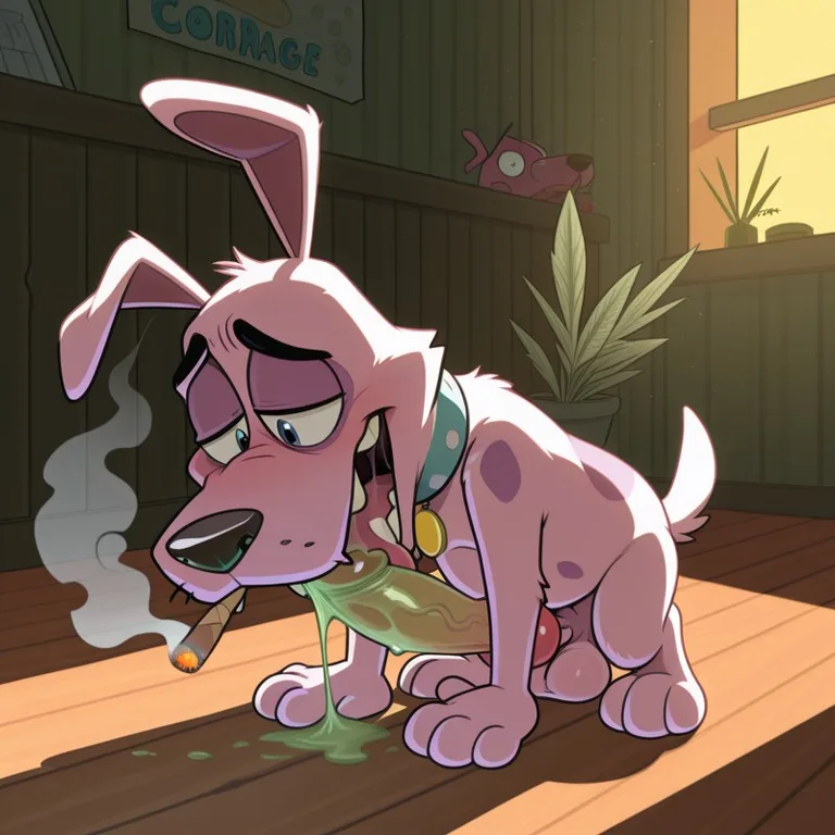 Courage the Cowardly Dog Stoned Solo Adventure