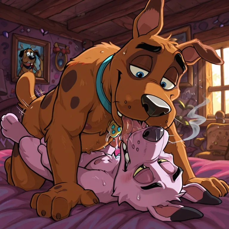 Courage the Cowardly Dog: Seductive Stoner Moment Courage The Cowardly