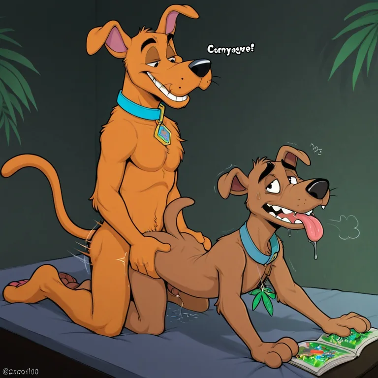 Courage the Cowardly Dog and Scooby-Doo Adventure