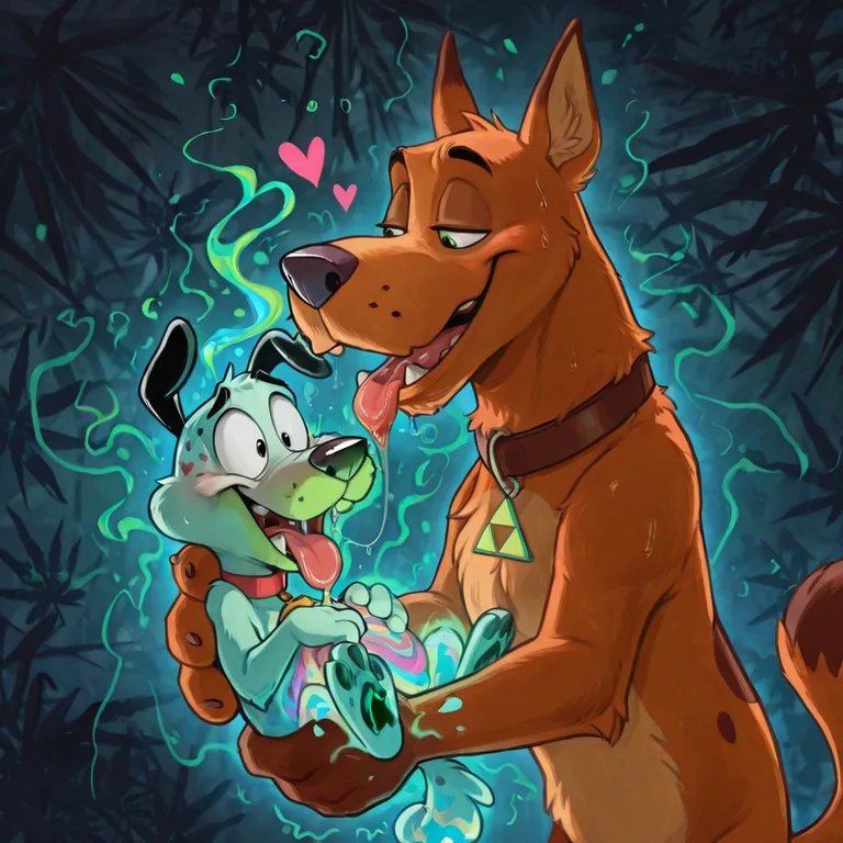 Courage the Cowardly Dog Furry Art