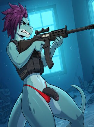 Raptor Warrior in Bunker Ruins