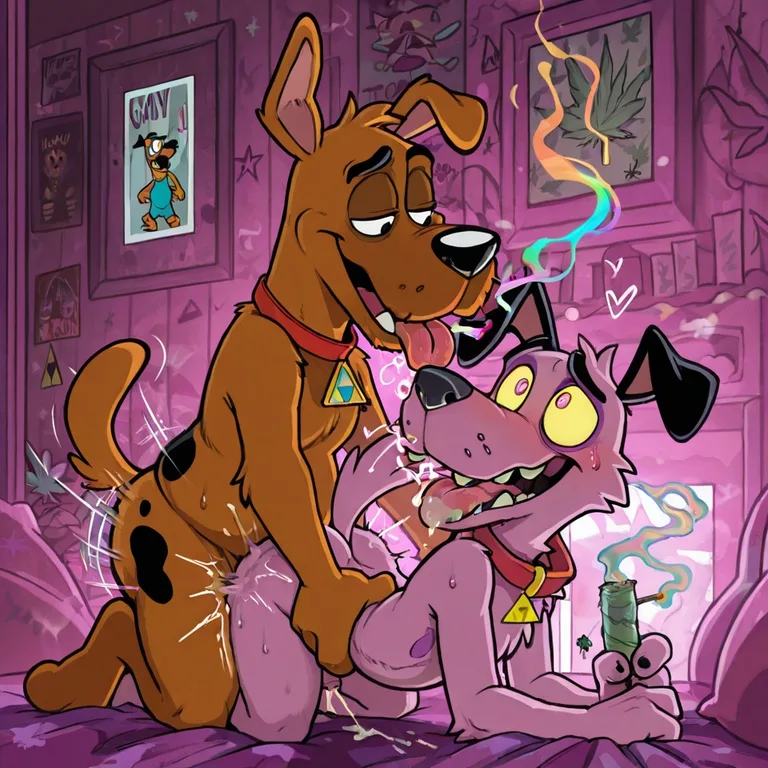 Courage the Cowardly Dog Stoner Romance