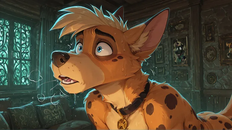 Anthro Courage the Cowardly Dog Scooby Fox Lupin