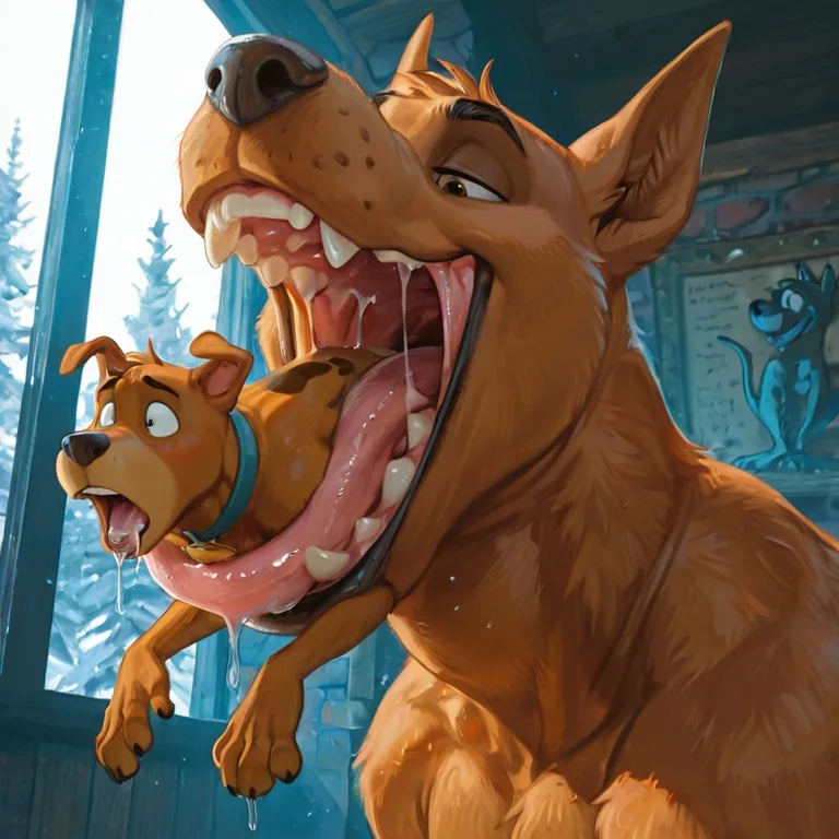 Scooby Doo Vore Scene with Stoned Characters