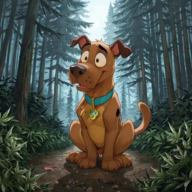 Courage the Cowardly Dog and Scooby-Doo Adventure