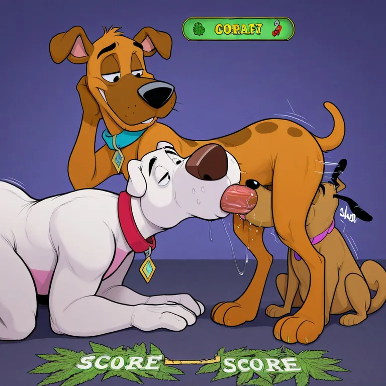 Courage the Cowardly Dog and Scooby-Doo Adventure