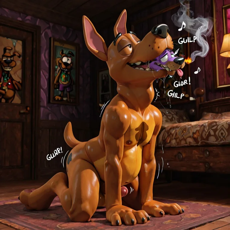 Courage the Cowardly Dog Stoner Scene