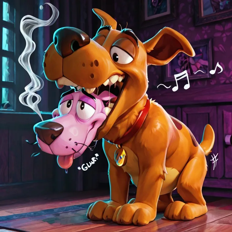 Courage the Cowardly Dog Stoner Scene