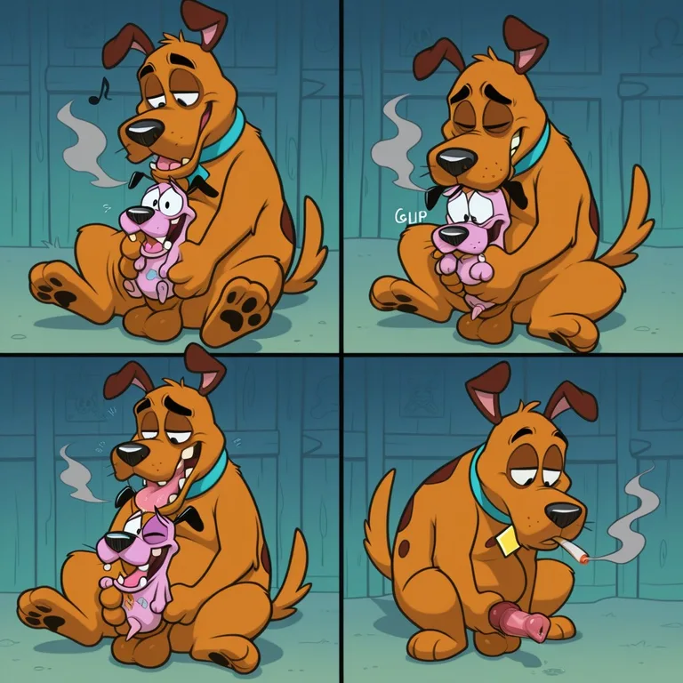 Courage The Cowardly Dog Stoner Character