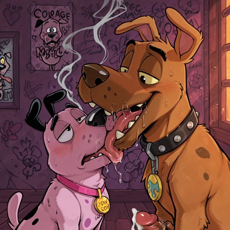 Courage the Cowardly Dog Seduction Scene