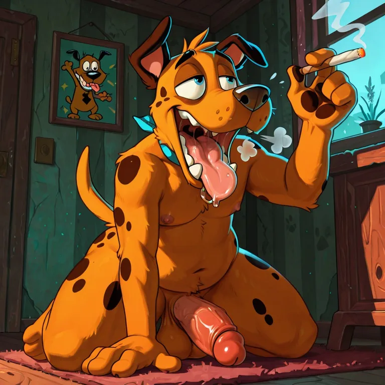 Courage the Cowardly Dog Anthro Style