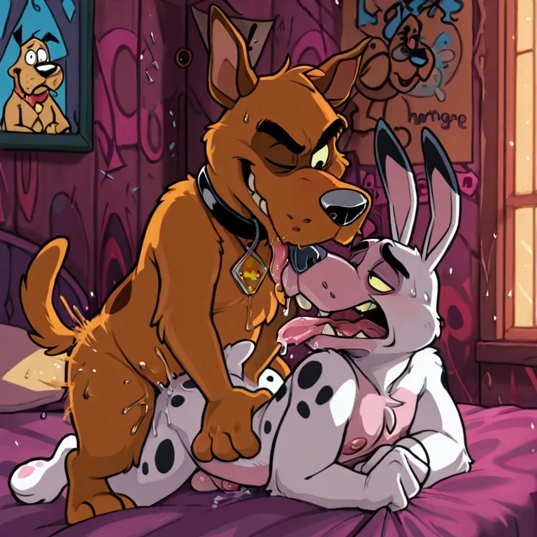 Courage the Cowardly Dog Anthro Art