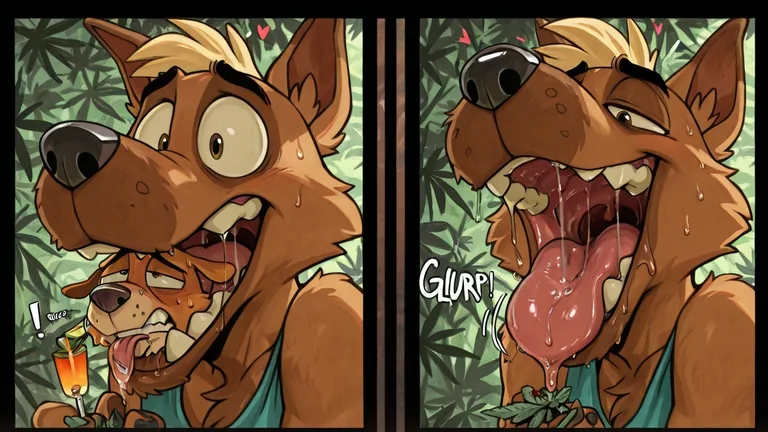 Courage the Cowardly Dog Stoner Vore Scene