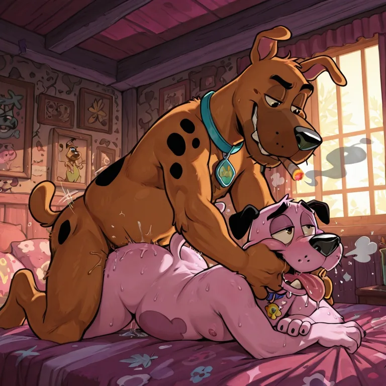 Courage the Cowardly Dog: Intoxicated and Intimate