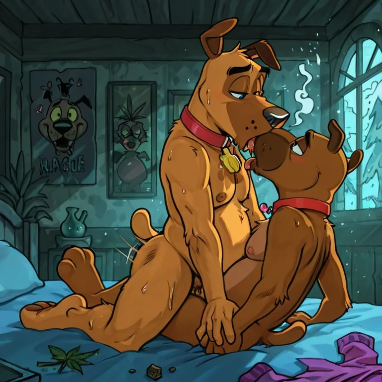 Courage the Cowardly Dog Stoned and Seductive