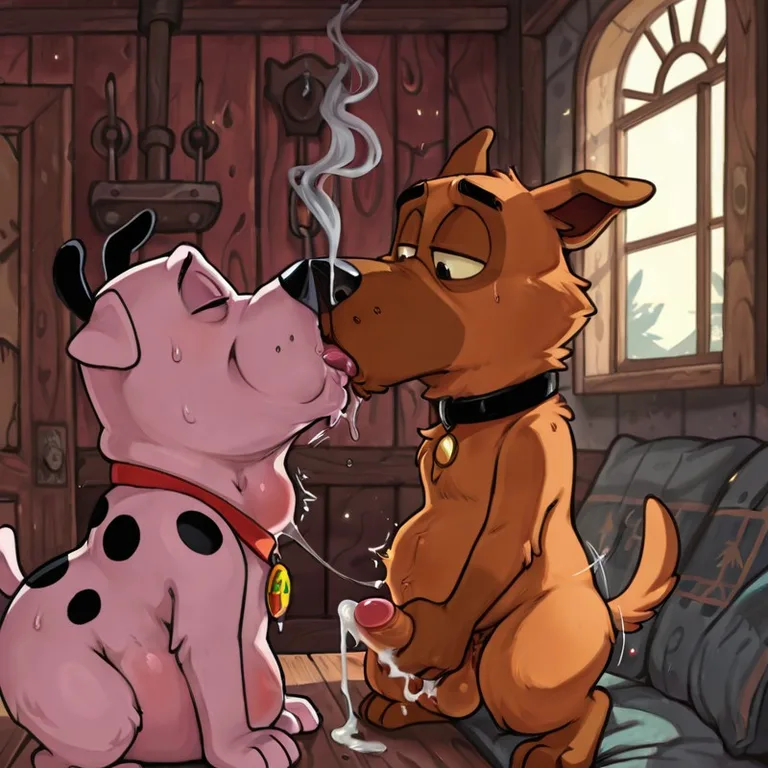 Courage the Cowardly Dog Stoner Vore Scene