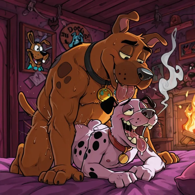 Courage the Cowardly Dog Seductive Stoner Moment