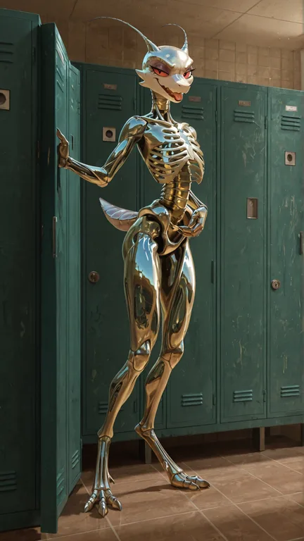 Mantis Kobold Hybrid in Locker Room