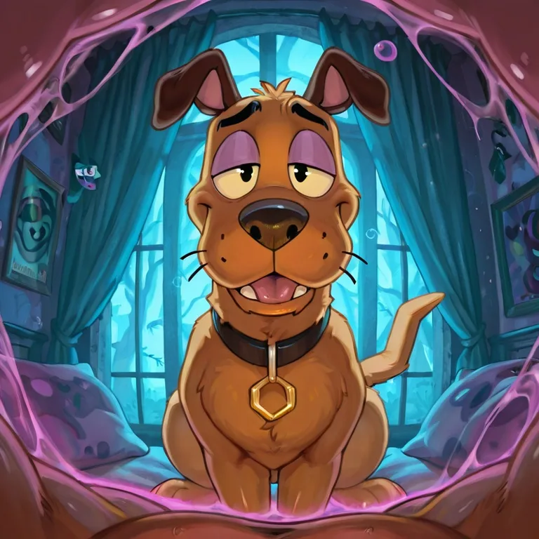 Scooby Doo and Courage Hypnotizing Viewer