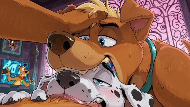 Anthro Scooby Doo Courage Fox Vore Encounter