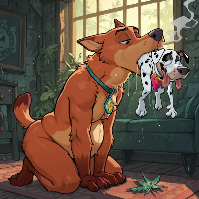 Nude Courage the Cowardly Dog Vore Art