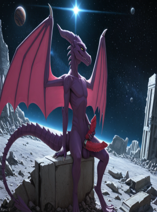 Alien Masturbation in Cosmic Ruins